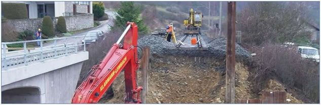 Ingenieurvermessung Brückenbau Ingenieurvermessung Brückenbau Brückenpfeiler